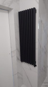 Вертикальный стальной радиатор Caldo Bordo U 1750x180-4с матовый чёрный hs-3402 фото 9 &mdash; heating-style.ru