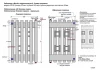Вертикальный стальной радиатор Caldo Bordo U 1500x180-4с матовый чёрный hs-3403 фото 9 &mdash; heating-style.ru