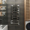 Электрический полотенцесушитель Grota Brezza 530х1200 хром код: hs-806  фото 2 &mdash; heating-style.ru