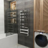 Электрический полотенцесушитель Grota Brezza 530х1200 хром код: hs-806  фото 3 &mdash; heating-style.ru