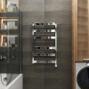 Электрический полотенцесушитель Grota Brezza 530х900 хром код: hs-808  фото 1 &mdash; heating-style.ru