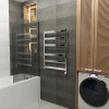 Электрический полотенцесушитель Grota Brezza 630х900 хром код: hs-810  фото 3 &mdash; heating-style.ru