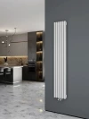 Вертикальный стальной радиатор Caldo Bordo U 1750x280-6с матовый белый hs-3411 фото 6 &mdash; heating-style.ru