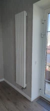 Вертикальный стальной радиатор Caldo Bordo U 1750x280-6с матовый белый hs-3411 фото 3 &mdash; heating-style.ru