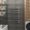 Электрический полотенцесушитель Grota Brezza 530х900 сатин код: hs-2812  фото 7 &mdash; heating-style.ru