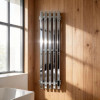 Полотенцесушитель электрический Grota Corsa K 230х900 хром код: hs-3627  фото 2 &mdash; heating-style.ru