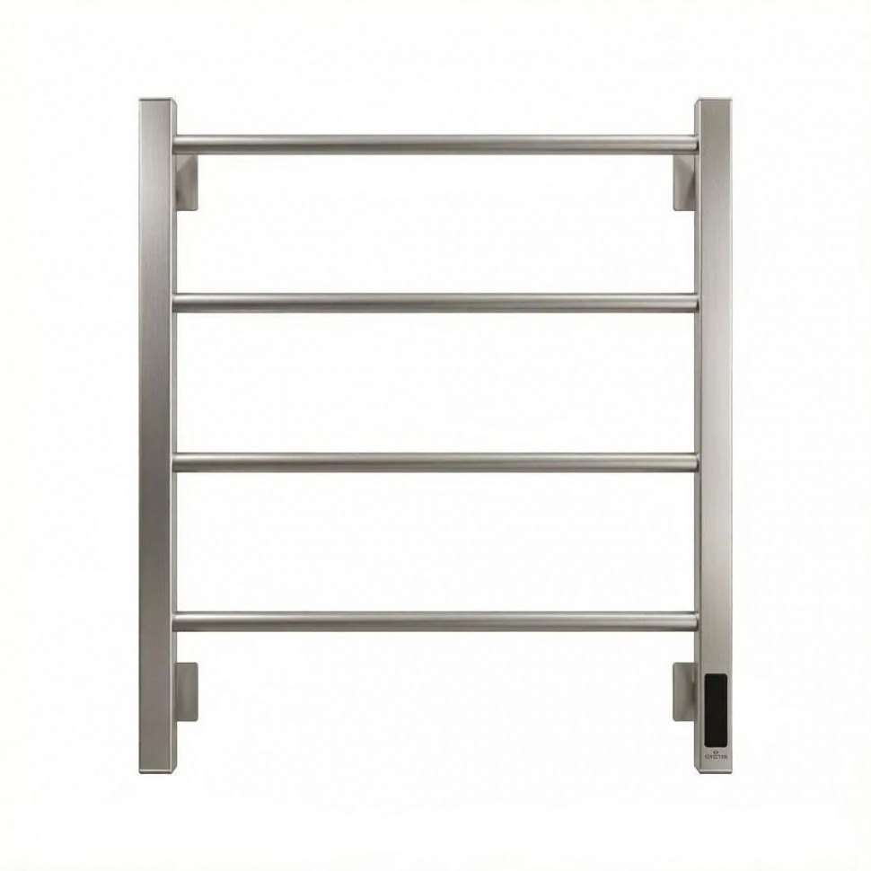 Полотенцесушитель электрический Grota Simple K 530х600 сатин код: hs-3230  фото 1 &mdash; heating-style.ru
