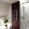 Полотенцесушитель водяной Grota Simple 530х800 сатин код: hs-3032  фото 3 &mdash; heating-style.ru