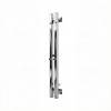 Полотенцесушитель электрический Grota Corsa K 100х900 хром код: hs-3242  фото 1 &mdash; heating-style.ru