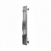 Полотенцесушитель электрический Grota Corsa K 130х900 хром код: hs-3243  фото 3 &mdash; heating-style.ru