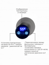 Полотенцесушитель электрический TERMINUS Аккорд П5 500х800 Оружейная сталь код: hs-3451  фото 3 &mdash; heating-style.ru