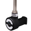 Полотенцесушитель электрический TERMINUS Астра П15 70х800 черный код: hs-3257  фото 2 &mdash; heating-style.ru