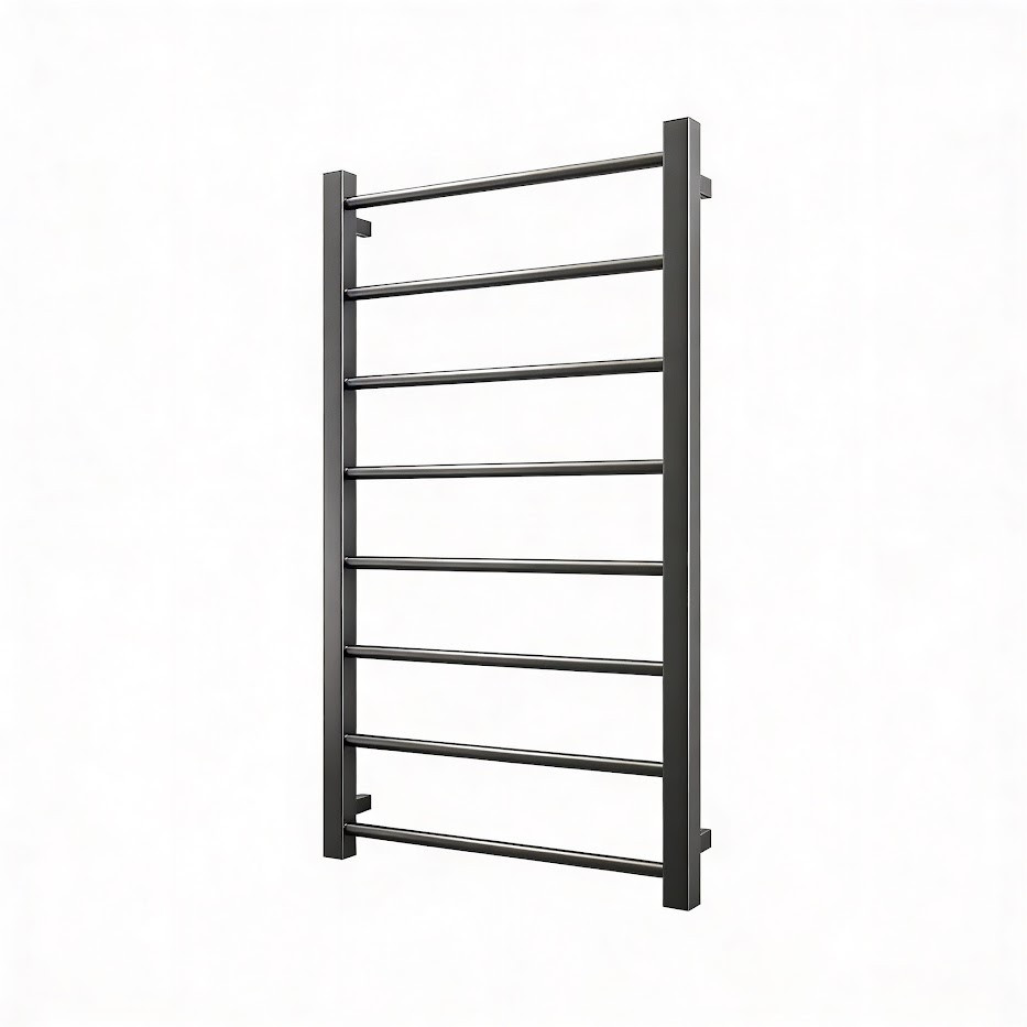 Полотенцесушитель водяной Grota Simple 530х1200 оружейная сталь код: hs-3557  фото 1 &mdash; heating-style.ru