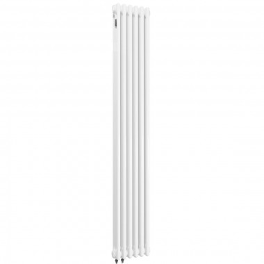 Вертикальный радиатор Arbonia 2180/6 N69 с нижней подводкой (белый) &mdash; heating-style.ru