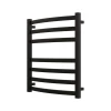 Полотенцесушитель водяной Grota Novita 530x600 чёрный код: hs-3182  фото 1 &mdash; heating-style.ru