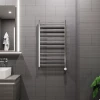 Полотенцесушитель электрический Grota Eco Classic 530x900 сатин код: hs-3582  фото 2 &mdash; heating-style.ru