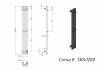 Полотенцесушитель электрический Grota Corsa K 130х1200 хром код: hs-3286  фото 4 &mdash; heating-style.ru