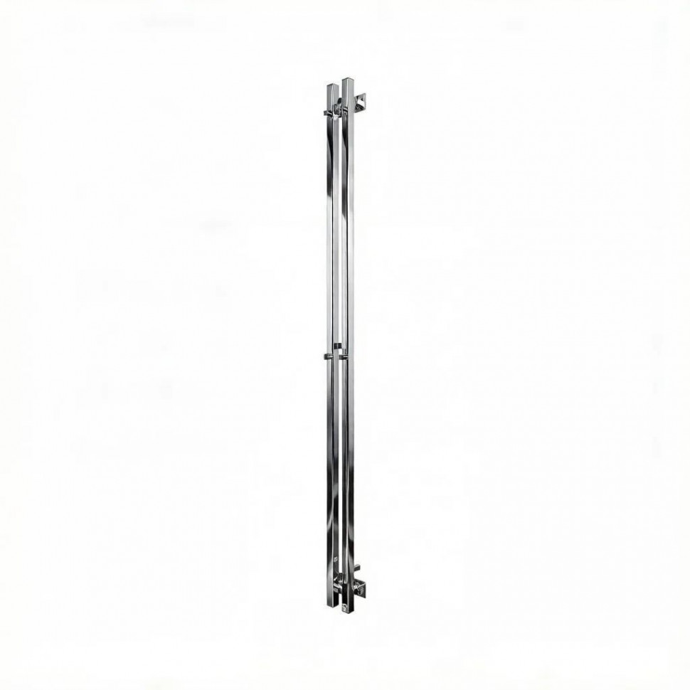 Вертикальный электрический полотенцесушитель Grota Corsa K 100х1800 хром код: hs-3689  фото 1 &mdash; heating-style.ru