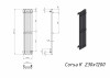Полотенцесушитель электрический Grota Corsa K 230х1200 белый код: hs-3692  фото 5 &mdash; heating-style.ru