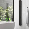 Вертикальный электрический радиатор Caldo Bordo UEL 2000x180-4с матовый чёрный hs-3495 фото 9 &mdash; heating-style.ru